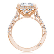 Princess Bloom Engagement Ring