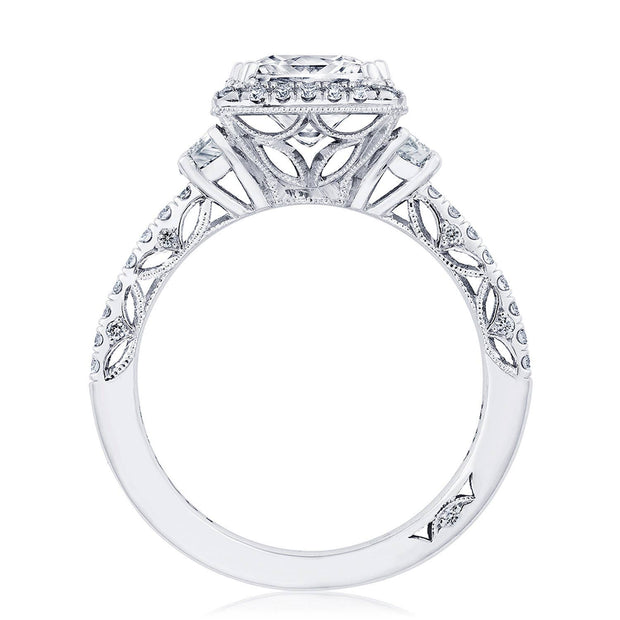 Princess 3-Stone Engagement Ring