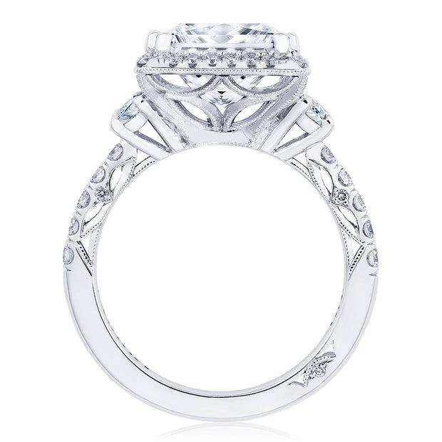 Princess 3-Stone Engagement Ring