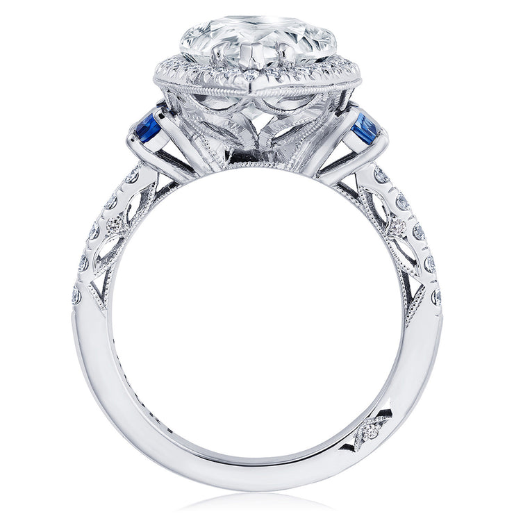 Pear 3-Stone Engagement Ring