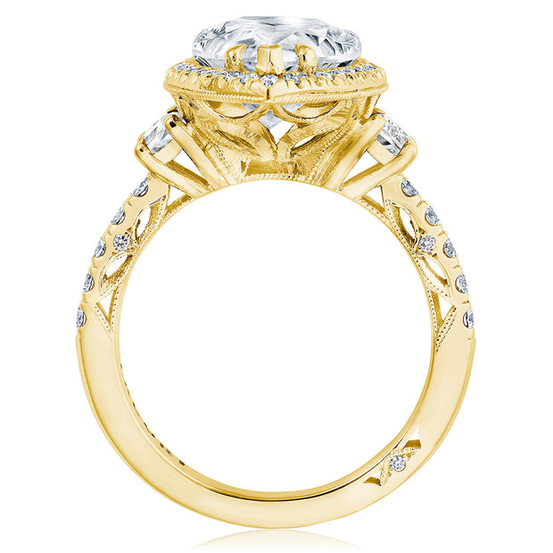 Pear 3-Stone Engagement Ring