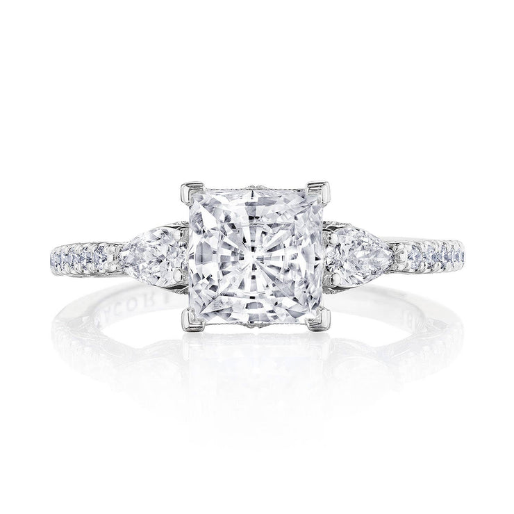 Princess 3-Stone Engagement Ring