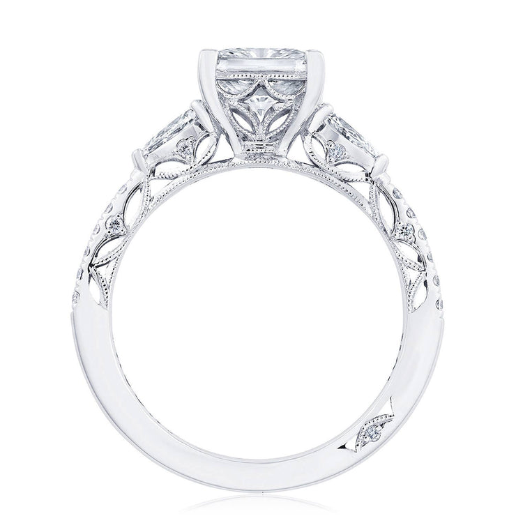 Princess 3-Stone Engagement Ring