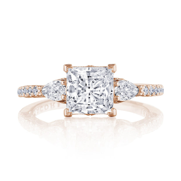 Princess 3-Stone Engagement Ring