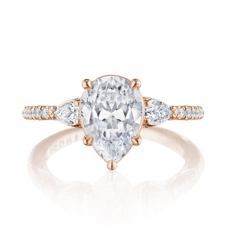 Pear 3-Stone Engagement Ring