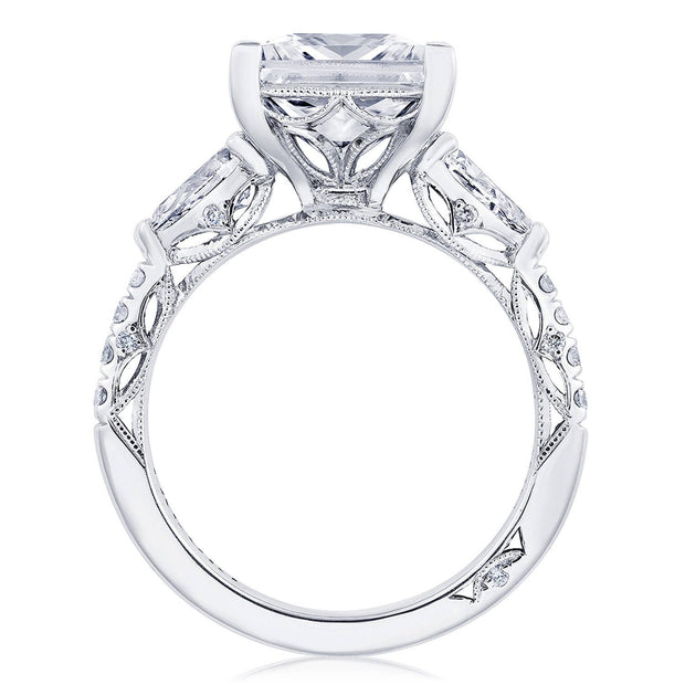 Princess 3-Stone Engagement Ring