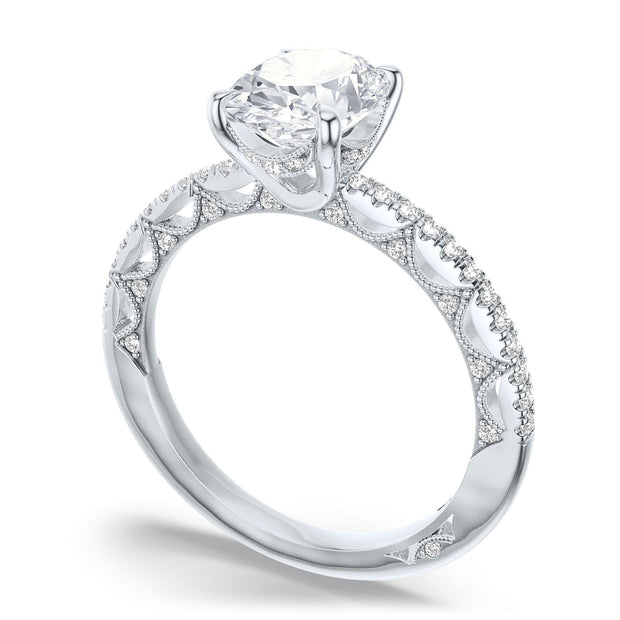Oval Solitaire Engagement Ring