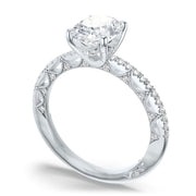 Oval Solitaire Engagement Ring