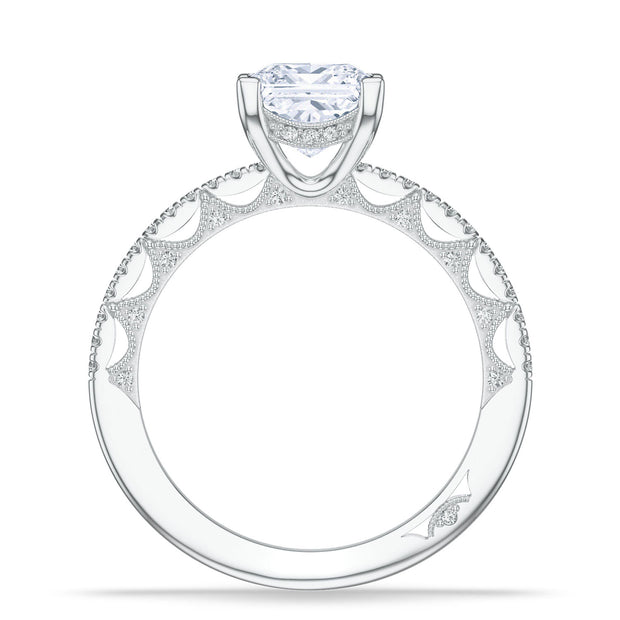 Princess Solitaire Engagement Ring