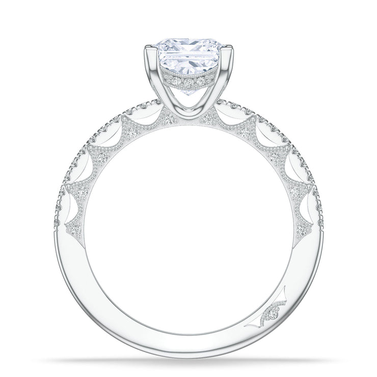 Princess Solitaire Engagement Ring