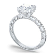 Princess Solitaire Engagement Ring