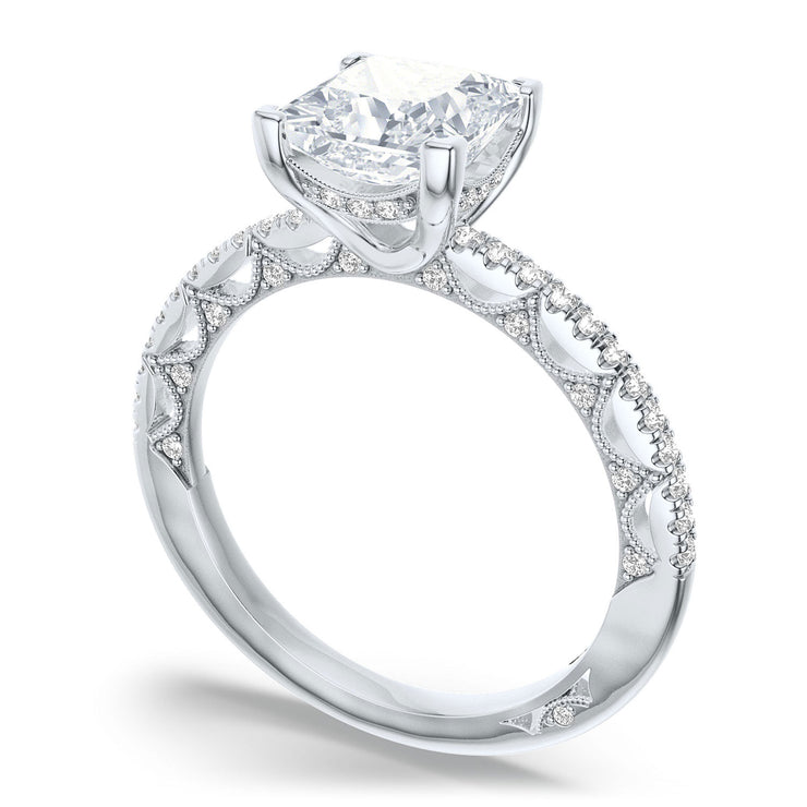 Princess Solitaire Engagement Ring