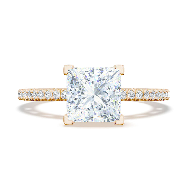 Princess Solitaire Engagement Ring
