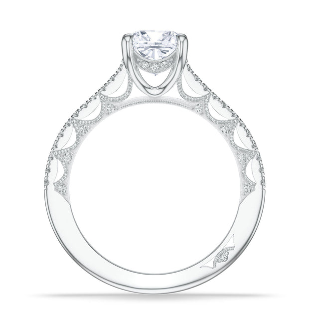 Cushion Solitaire Engagement Ring