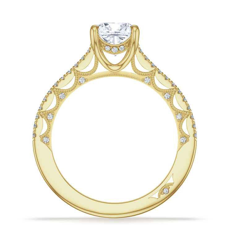 Cushion Solitaire Engagement Ring