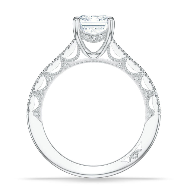 Emerald Solitaire Engagement Ring