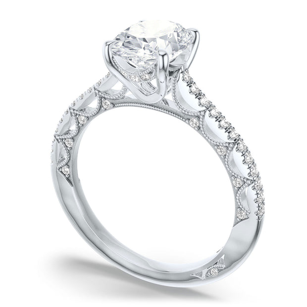 Oval Solitaire Engagement Ring