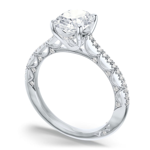 Oval Solitaire Engagement Ring