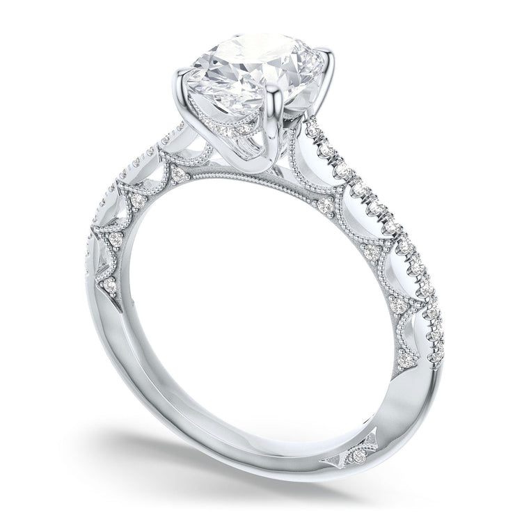 Oval Solitaire Engagement Ring
