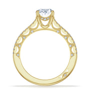 Oval Solitaire Engagement Ring