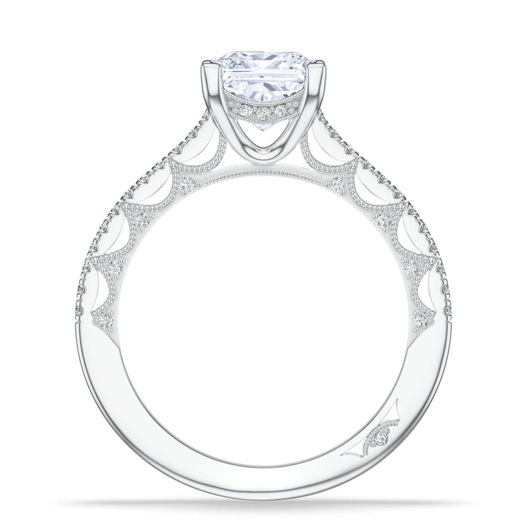 Princess Solitaire Engagement Ring