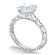 Princess Solitaire Engagement Ring
