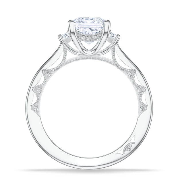 Princess 3-Stone Engagement Ring