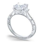 Princess 3-Stone Engagement Ring