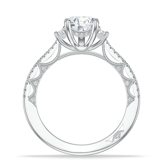 Pear 3-Stone Engagement Ring