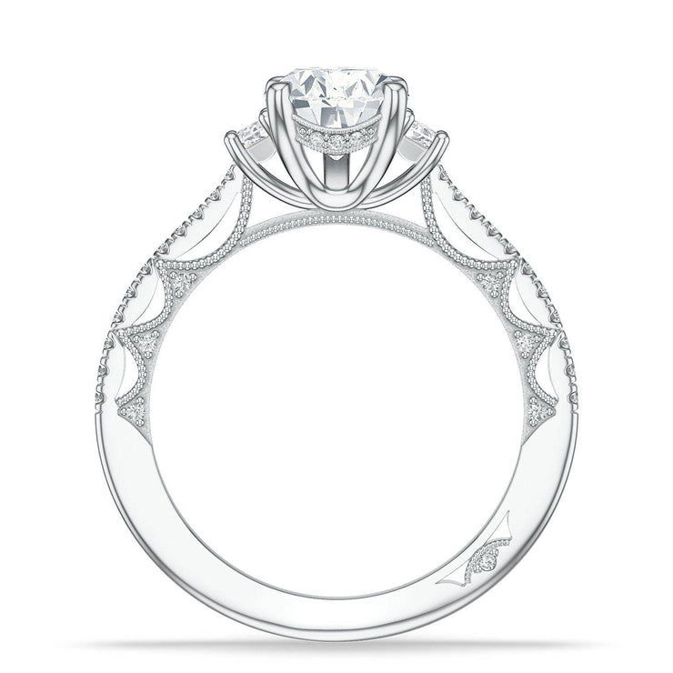 Pear 3-Stone Engagement Ring