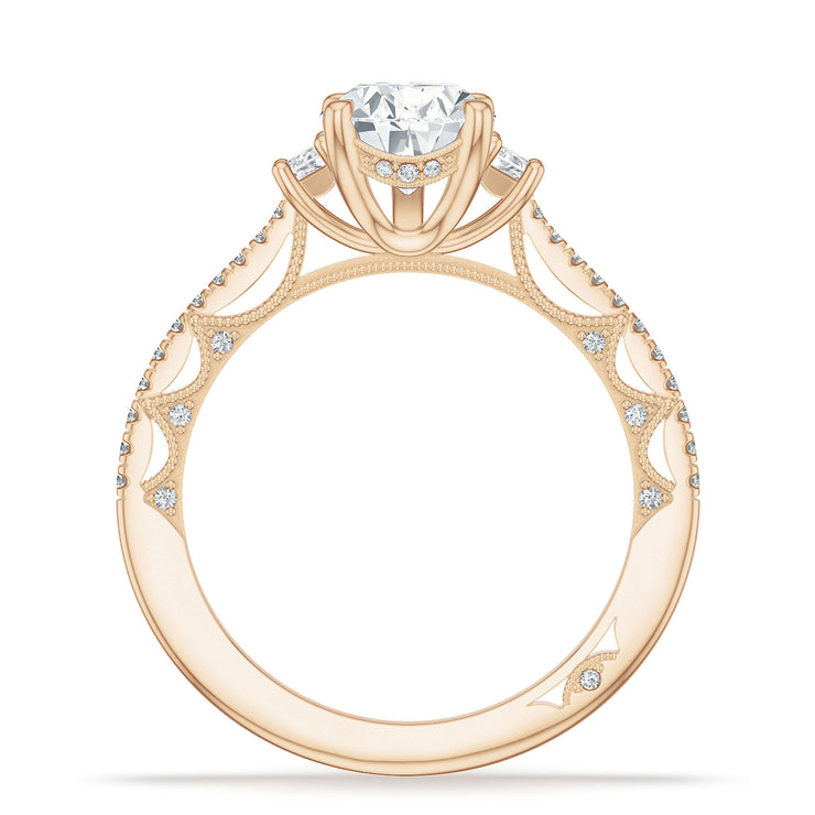 Pear 3-Stone Engagement Ring