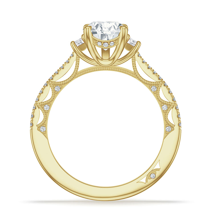 Pear 3-Stone Engagement Ring