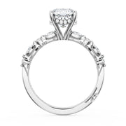 Cushion Solitaire Engagement Ring