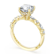 Cushion Solitaire Engagement Ring