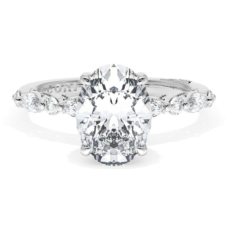 Oval Solitaire Engagement Ring