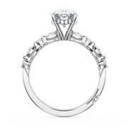 Oval Solitaire Engagement Ring