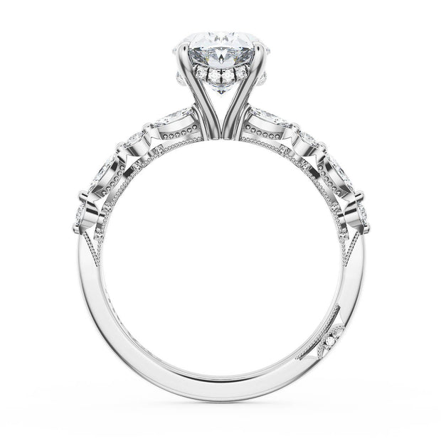 Oval Solitaire Engagement Ring
