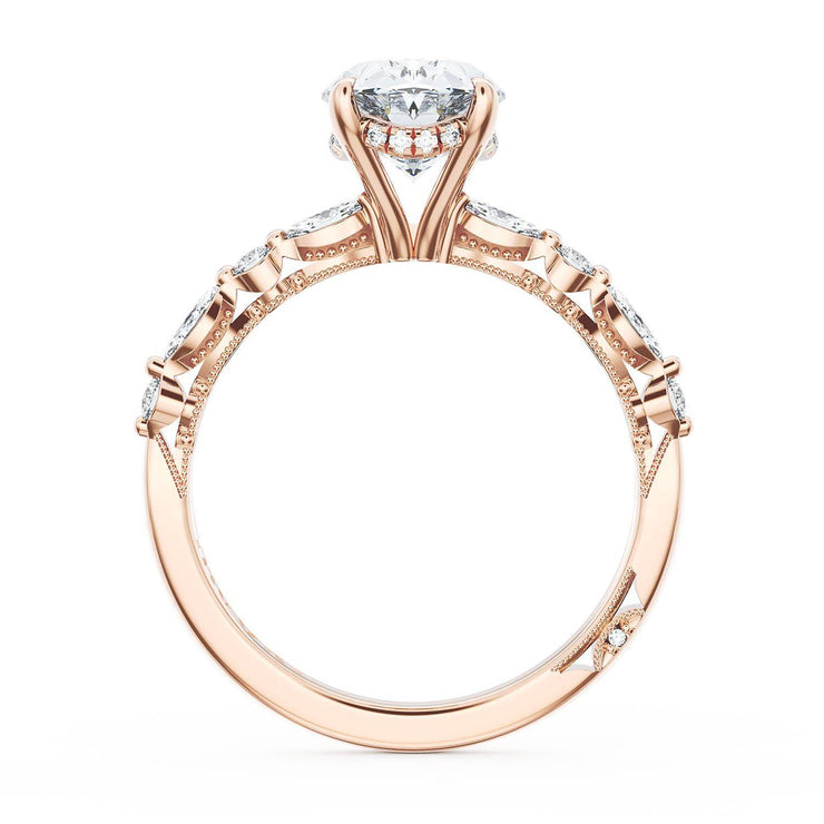 Oval Solitaire Engagement Ring