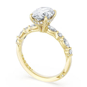 Oval Solitaire Engagement Ring