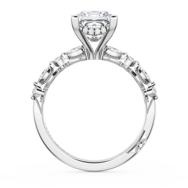 Princess Solitaire Engagement Ring