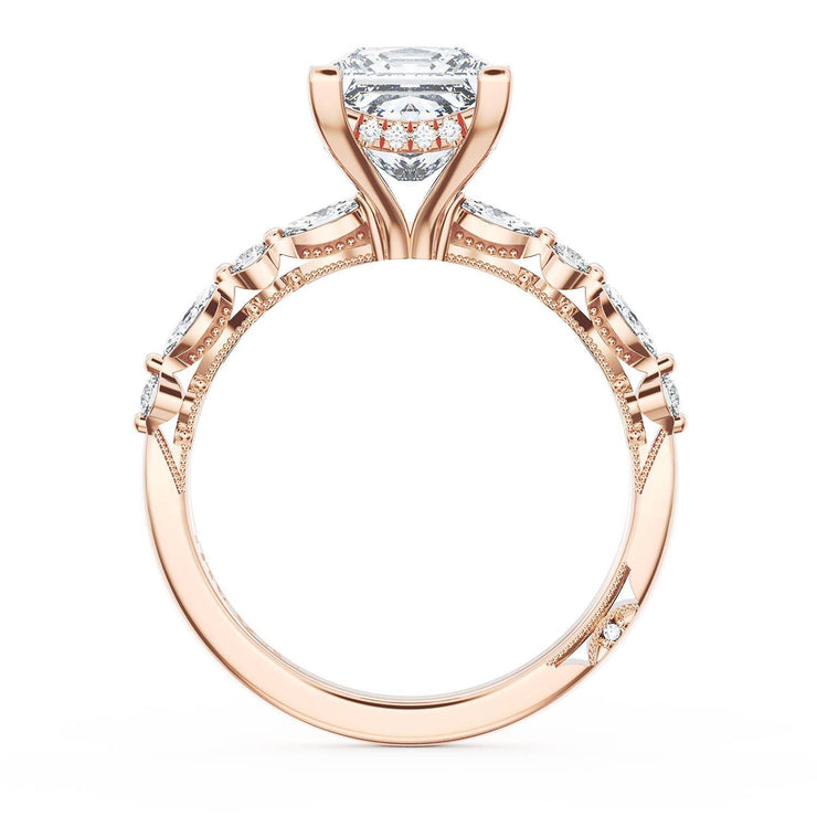 Princess Solitaire Engagement Ring