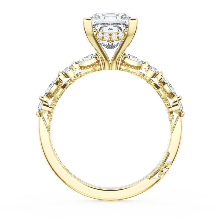 Princess Solitaire Engagement Ring