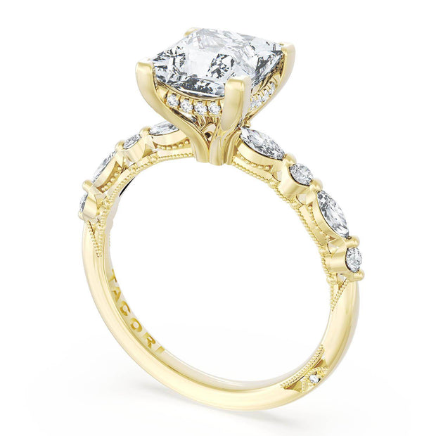 Princess Solitaire Engagement Ring