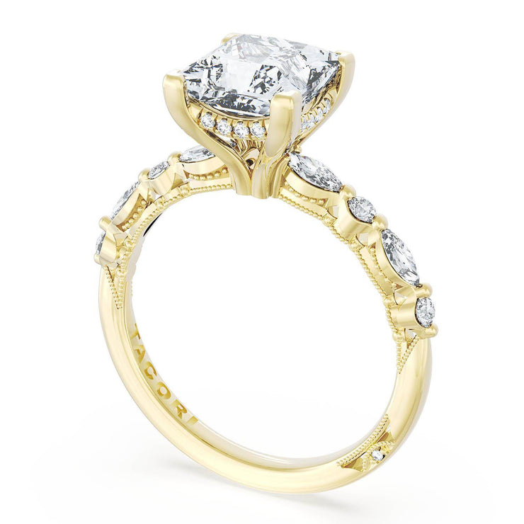 Princess Solitaire Engagement Ring
