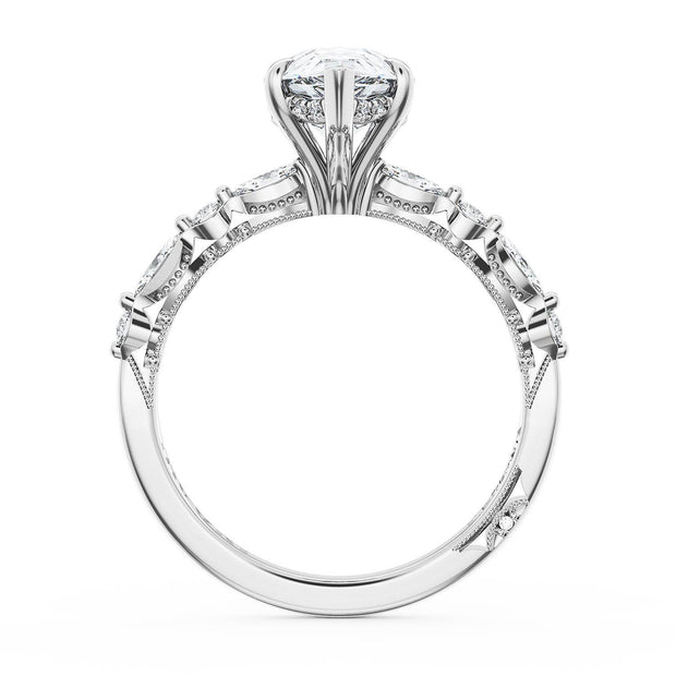 Pear Solitaire Engagement Ring