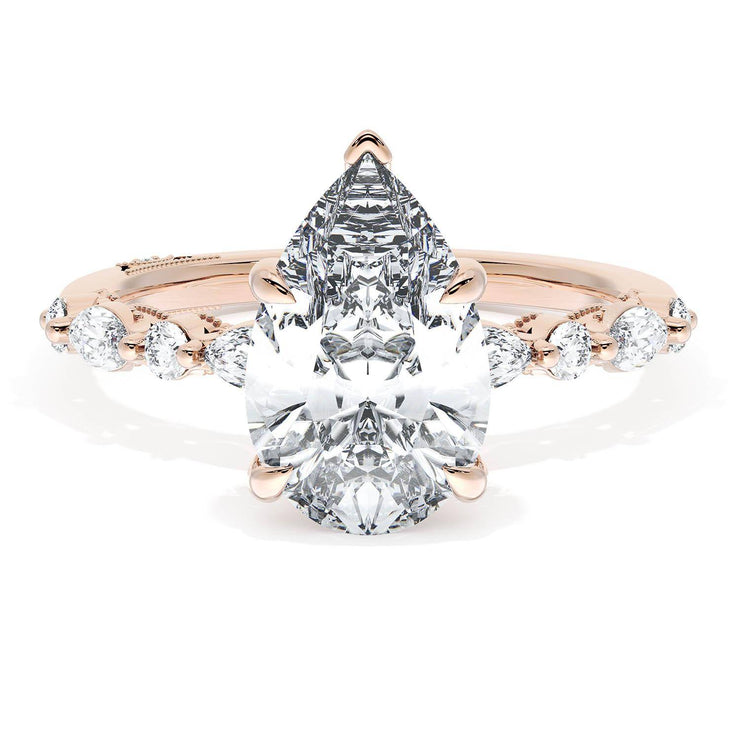 Pear Solitaire Engagement Ring