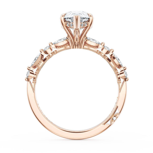 Pear Solitaire Engagement Ring