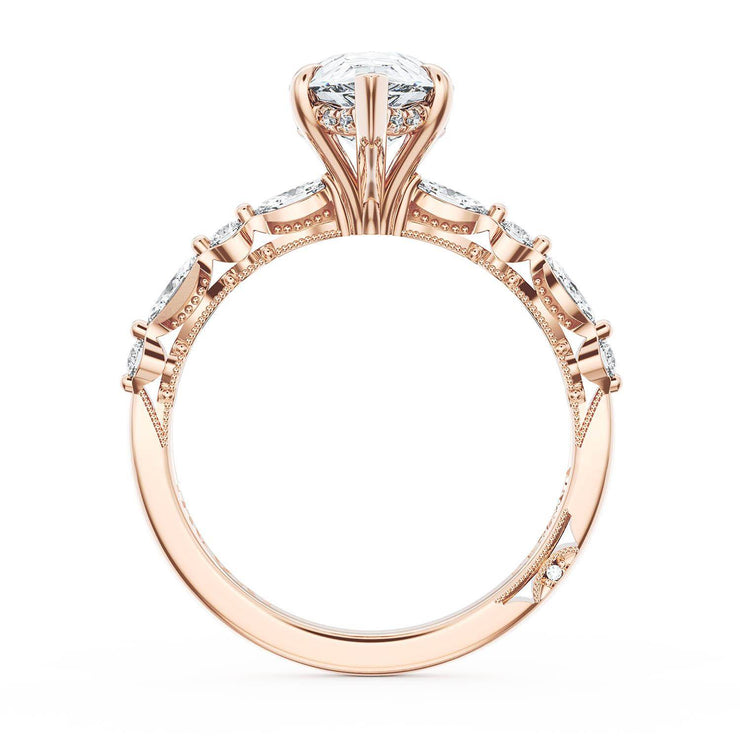 Pear Solitaire Engagement Ring