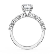Emerald Solitaire Engagement Ring