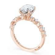 Oval Solitaire Engagement Ring
